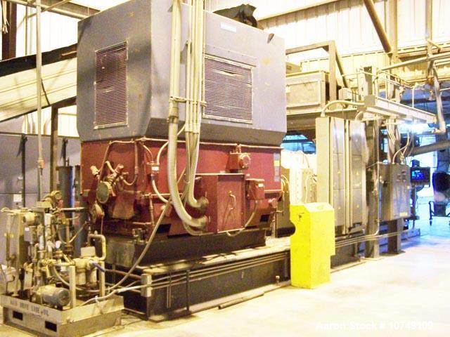 Used- Berstorff Twin Screw Extruder, Model ZE180X28D.