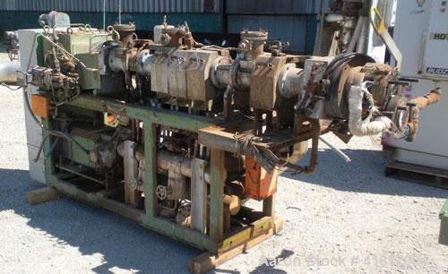 Used Berstorff 40mm twin screw extruder, model ZE40/40A