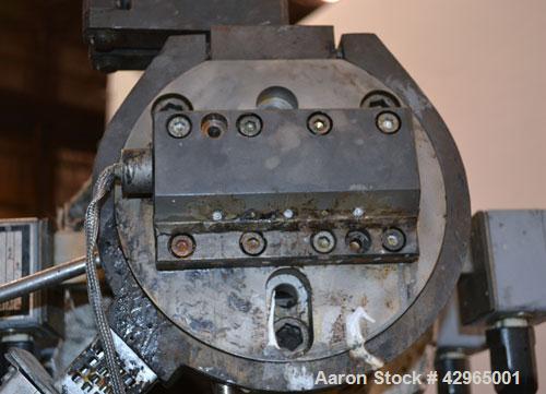 Used Berstorff 40mm Twin Screw Extruder, Type ZE40A, Co-Rotating Intermeshing Side By Side Screw Design. Approximate 36 to 1 L/D ratio. 8 barrel sections ( 2 vented), 1 feed section with hopper, (1) ...