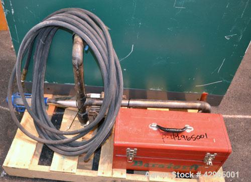 Used Berstorff 40mm Twin Screw Extruder, Type ZE40A, Co-Rotating Intermeshing Side By Side Screw Design. Approximate 36 to 1 L/D ratio. 8 barrel sections ( 2 vented), 1 feed section with hopper, (1) ...