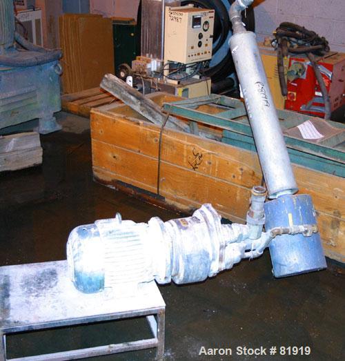 Used Berstorff Twin Screw Extrusion System consisting of: (1) Berstorff 60 mm twin screw extruder, model ZE60A35, approximate 30:1 L/D ratio, side by side co-rotating screws, (7) barrel zones, electr...