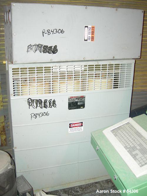 Used Berstorff twin screw extruder, model ZE60