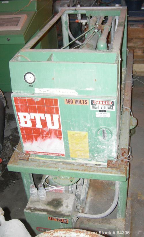 Used Berstorff twin screw extruder, model ZE60