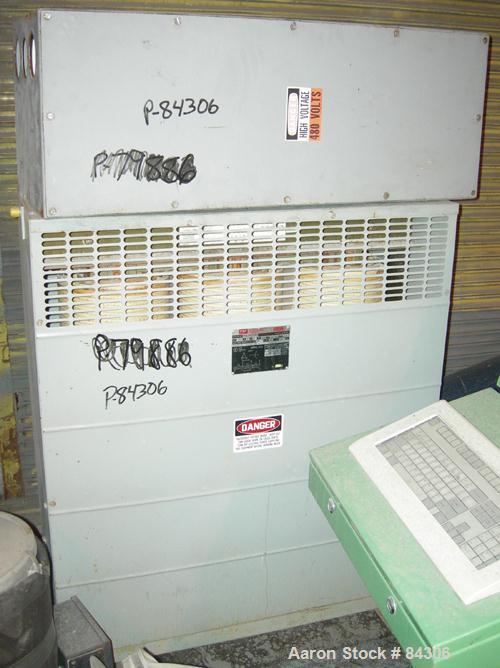 Used Berstorff twin screw extruder, model ZE60
