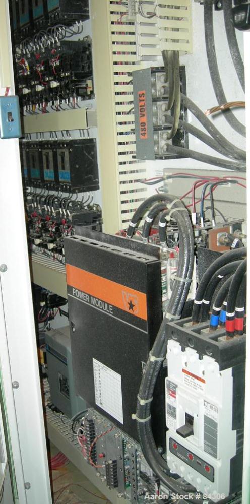 Used Berstorff twin screw extruder, model ZE60
