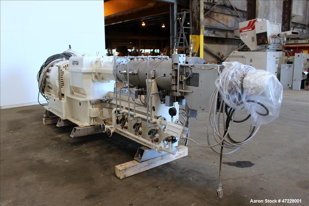 Used Bersorff Co Rotating Twin Scerw, Model ZE75A. Serial number 0190/87. Inclu