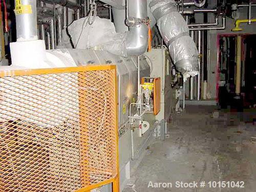 Used Berstorff Model ZE90AX31DUT Ultra Torque Co-Rotating Twin Screw Extruder having two 97mm diameter intermeshing screws with a 31:1 L/D ratio. Electrically heated, water cooled barrel consists of ...