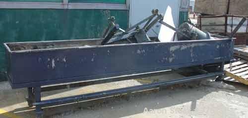 USED: Berstoff twin screw extruder, type ZE90. 28:1 L/D. Side by side.Capacity 1540 lbs (700 kgs) per hour. 3-1/4" diameter screws, barrel107" long. Co-rotating. Screw speed 350 rpm by a 525 hp/350 k...