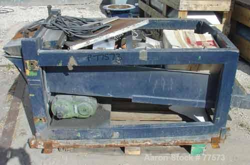 USED: Berstoff twin screw extruder, type ZE90. 28:1 L/D. Side by side.Capacity 1540 lbs (700 kgs) per hour. 3-1/4" diameter screws, barrel107" long. Co-rotating. Screw speed 350 rpm by a 525 hp/350 k...