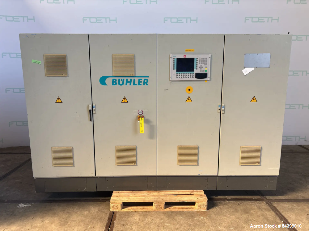Used Buhler BTSK 30/40D Twin Screw Extruder | 50 mm Co-Rotating Process Extruder