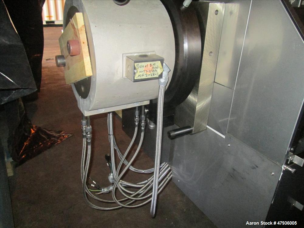 Unused- Century 133MM Co-Rotating Twin-Screw Extruder, Model CXE 133