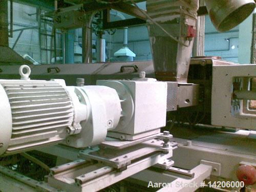 Used-Compex PVC Compounding Line, type MPC 85/2, for up to 454 lbs (1000 kg) per hour PVC, 85 mm (3 1/3") diameter twin scre...