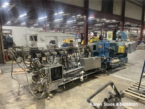 Used Coperion 58mm Mega Compounder Extrusion System | 500 HP | 5,000 LB/HR | Gala Underwater Pelletizer