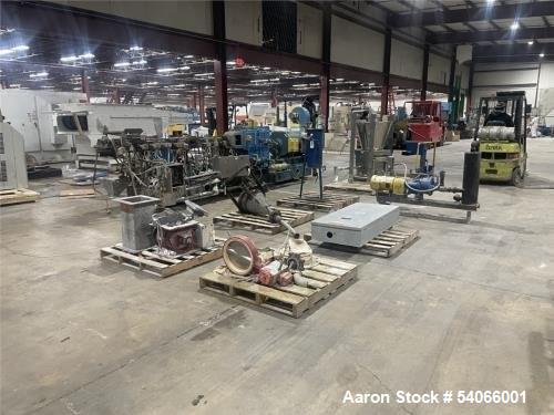Used Coperion 58mm Mega Compounder Extrusion System | 500 HP | 5,000 LB/HR | Gala Underwater Pelletizer