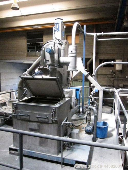 Used Coperion Werner & Pfleiderer STS 75 Underwater Pelletizing Line consisting of: (1) Coperion Werner & Pfleiderer STS advanced twin screw compounder. 71mm Co-Rotating intermeshing side by side scr...