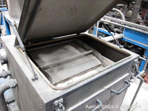 Used Coperion Werner & Pfleiderer STS 75 Underwater Pelletizing Line consisting of: (1) Coperion Werner & Pfleiderer STS advanced twin screw compounder. 71mm Co-Rotating intermeshing side by side scr...