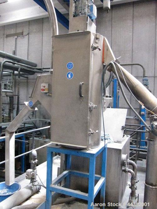 Used Coperion Werner & Pfleiderer STS 75 Underwater Pelletizing Line consisting of: (1) Coperion Werner & Pfleiderer STS advanced twin screw compounder. 71mm Co-Rotating intermeshing side by side scr...