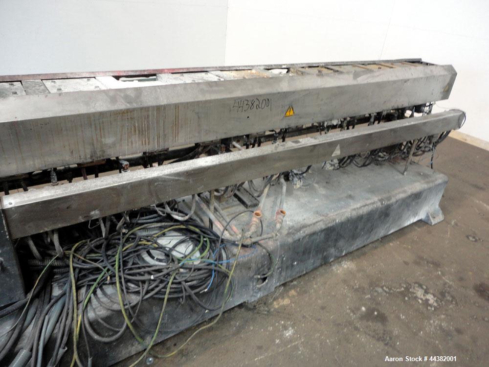 Used Coperion Werner & Pfleiderer STS 75 Underwater Pelletizing Line consisting of: (1) Coperion Werner & Pfleiderer STS advanced twin screw compounder. 71mm Co-Rotating intermeshing side by side scr...
