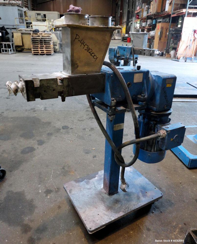 Used Coperion Werner & Pfleiderer STS 75 Underwater Pelletizing Line consisting of: (1) Coperion Werner & Pfleiderer STS advanced twin screw compounder. 71mm Co-Rotating intermeshing side by side scr...