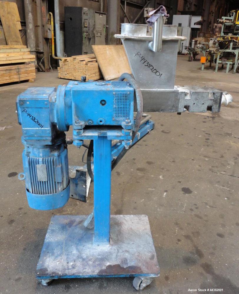 Used Coperion Werner & Pfleiderer STS 75 Underwater Pelletizing Line consisting of: (1) Coperion Werner & Pfleiderer STS advanced twin screw compounder. 71mm Co-Rotating intermeshing side by side scr...
