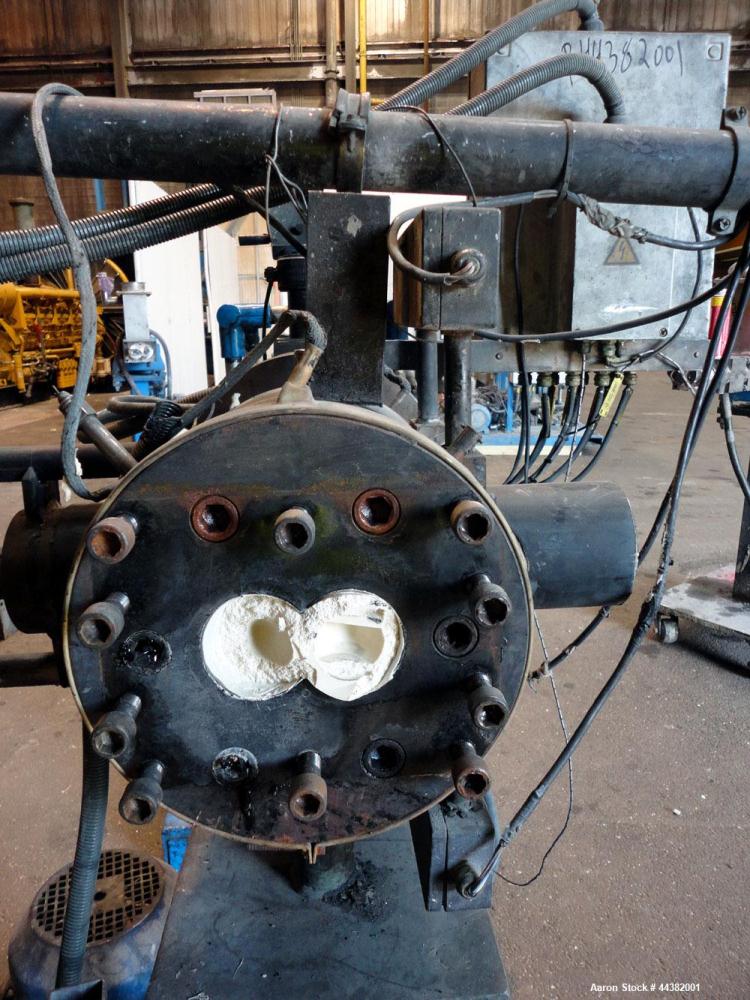 Used Coperion Werner & Pfleiderer STS 75 Underwater Pelletizing Line consisting of: (1) Coperion Werner & Pfleiderer STS advanced twin screw compounder. 71mm Co-Rotating intermeshing side by side scr...