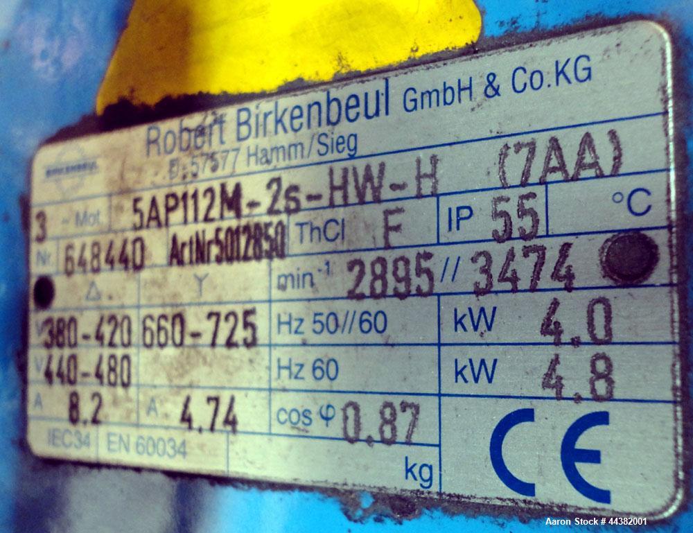 Used Coperion Werner & Pfleiderer STS 75 Underwater Pelletizing Line consisting of: (1) Coperion Werner & Pfleiderer STS advanced twin screw compounder. 71mm Co-Rotating intermeshing side by side scr...