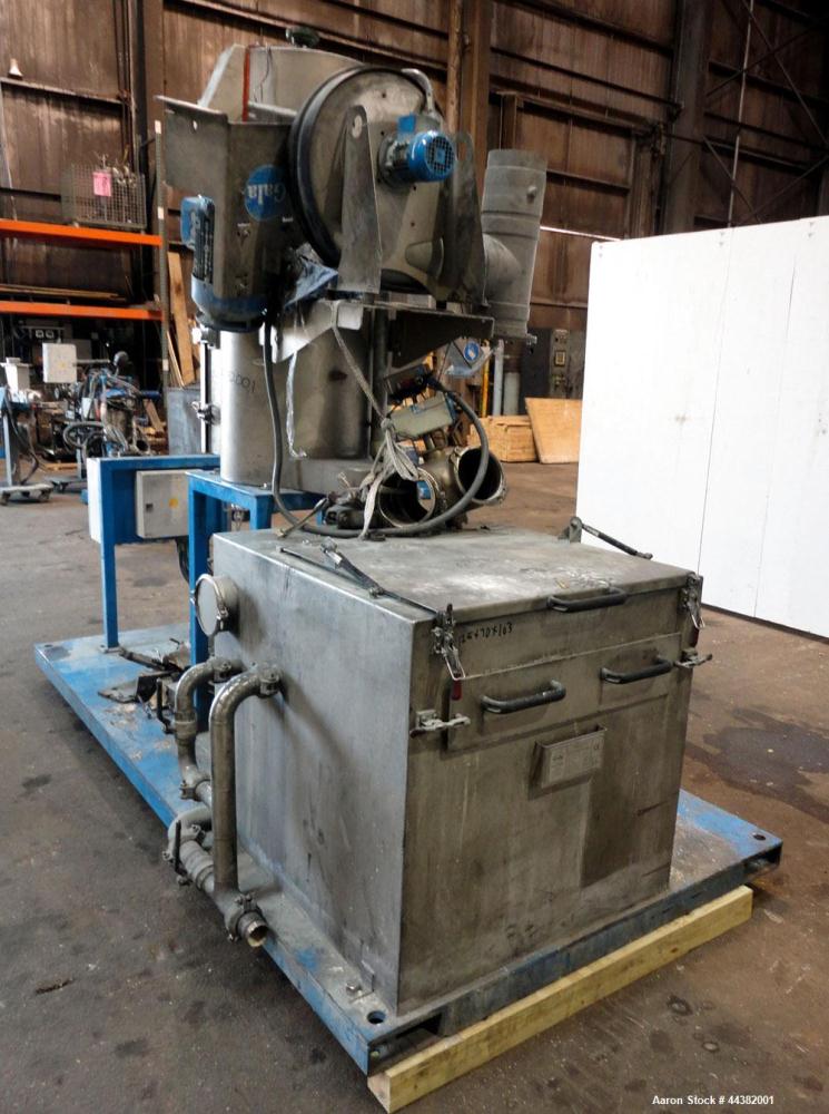 Used Coperion Werner & Pfleiderer STS 75 Underwater Pelletizing Line consisting of: (1) Coperion Werner & Pfleiderer STS advanced twin screw compounder. 71mm Co-Rotating intermeshing side by side scr...