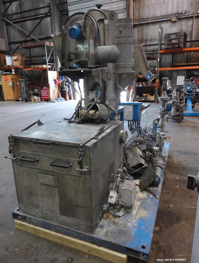 Used Coperion Werner & Pfleiderer STS 75 Underwater Pelletizing Line consisting of: (1) Coperion Werner & Pfleiderer STS advanced twin screw compounder. 71mm Co-Rotating intermeshing side by side scr...