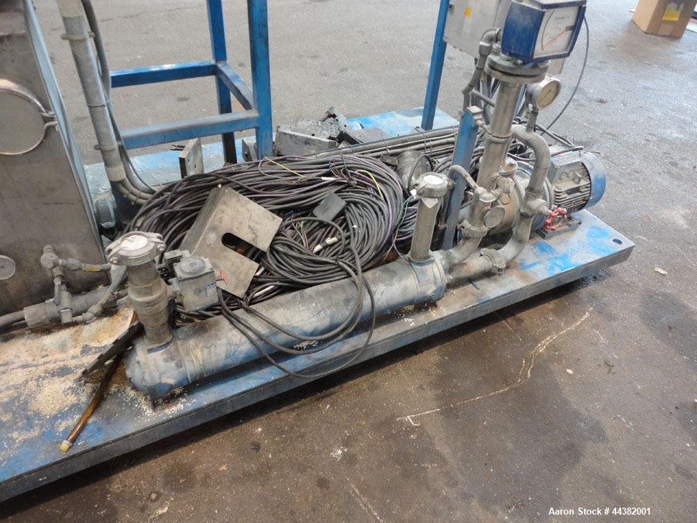 Used Coperion Werner & Pfleiderer STS 75 Underwater Pelletizing Line consisting of: (1) Coperion Werner & Pfleiderer STS advanced twin screw compounder. 71mm Co-Rotating intermeshing side by side scr...