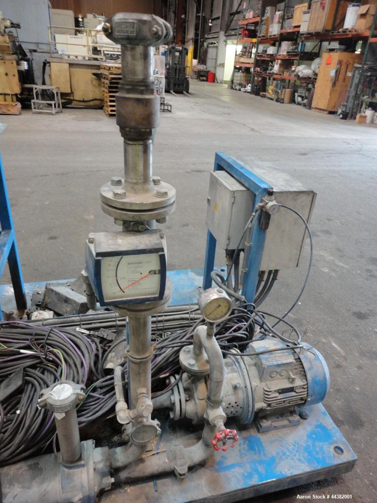 Used Coperion Werner & Pfleiderer STS 75 Underwater Pelletizing Line consisting of: (1) Coperion Werner & Pfleiderer STS advanced twin screw compounder. 71mm Co-Rotating intermeshing side by side scr...