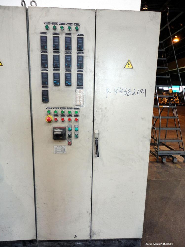 Used Coperion Werner & Pfleiderer STS 75 Underwater Pelletizing Line consisting of: (1) Coperion Werner & Pfleiderer STS advanced twin screw compounder. 71mm Co-Rotating intermeshing side by side scr...