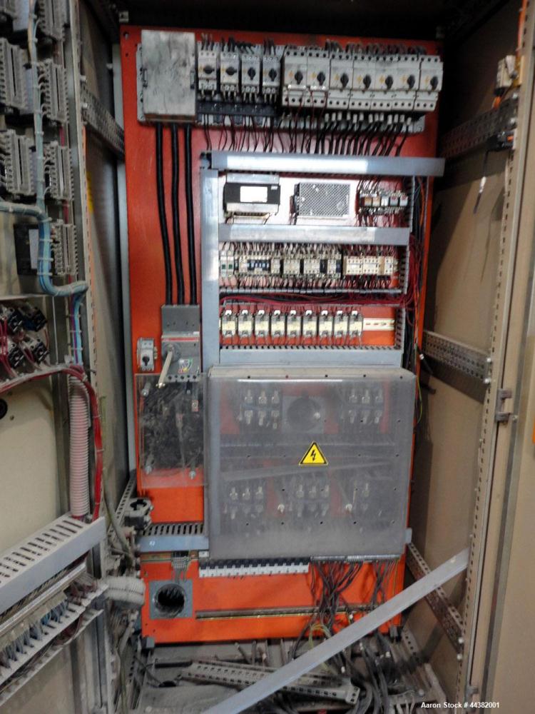 Used Coperion Werner & Pfleiderer STS 75 Underwater Pelletizing Line consisting of: (1) Coperion Werner & Pfleiderer STS advanced twin screw compounder. 71mm Co-Rotating intermeshing side by side scr...