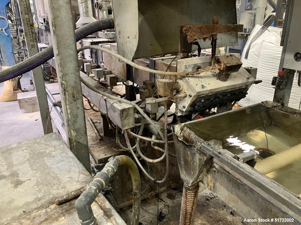 Used Coperion STS 95 Twin Screw Extruder | 95mm | 40:1 L/D | 280 kW DC Drive | Siemens Gearbox | Co-Rotating Compounding Line | Available Aug 2026