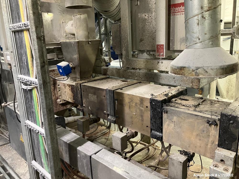 Used Coperion STS 95 Twin Screw Extruder | 95mm | 40:1 L/D | 280 kW DC Drive | Siemens Gearbox | Co-Rotating Compounding Line | Available Aug 2026