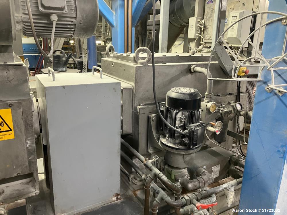 Used Coperion STS 95 Twin Screw Extruder | 95mm | 40:1 L/D | 280 kW DC Drive | Siemens Gearbox | Co-Rotating Compounding Line | Available Aug 2026