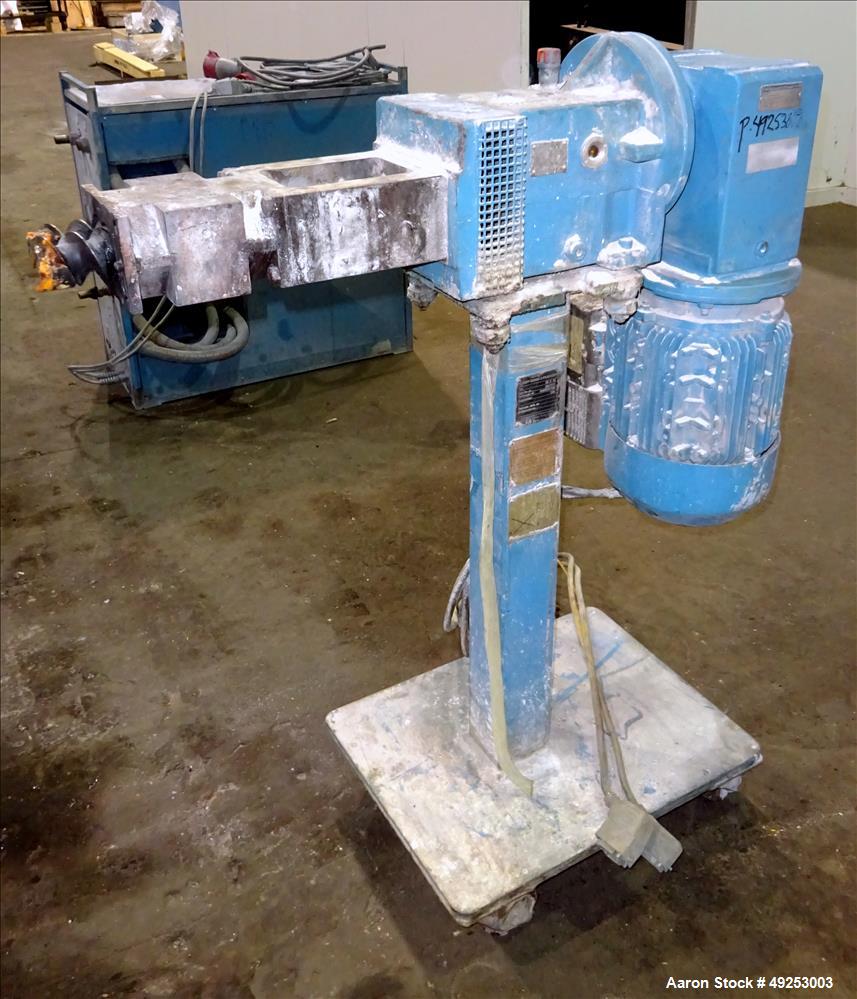 Used Coperion Werner & Pfleiderer Twin Screw Side Feeder, Model ZS-B 58.