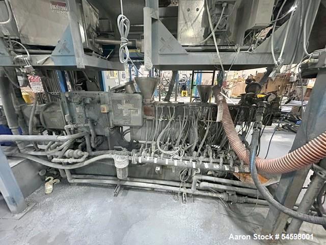 Used Coperion Werner & Pfleiderer ZSK 40 Twin Screw Extruder
