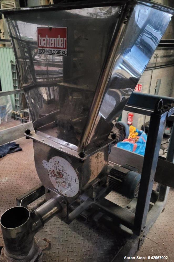 Used Coperion Werner & Pfleiderer ZSK 50 NCCII  Twin Screw Extrusion Line