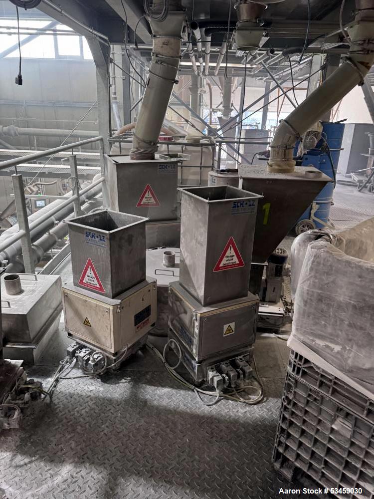 Used Coperion ZSK 70 SC Twin Screw Extrusion Line – 800-1,000 kg/hr Polymer Compounding System with Pelletizing Package