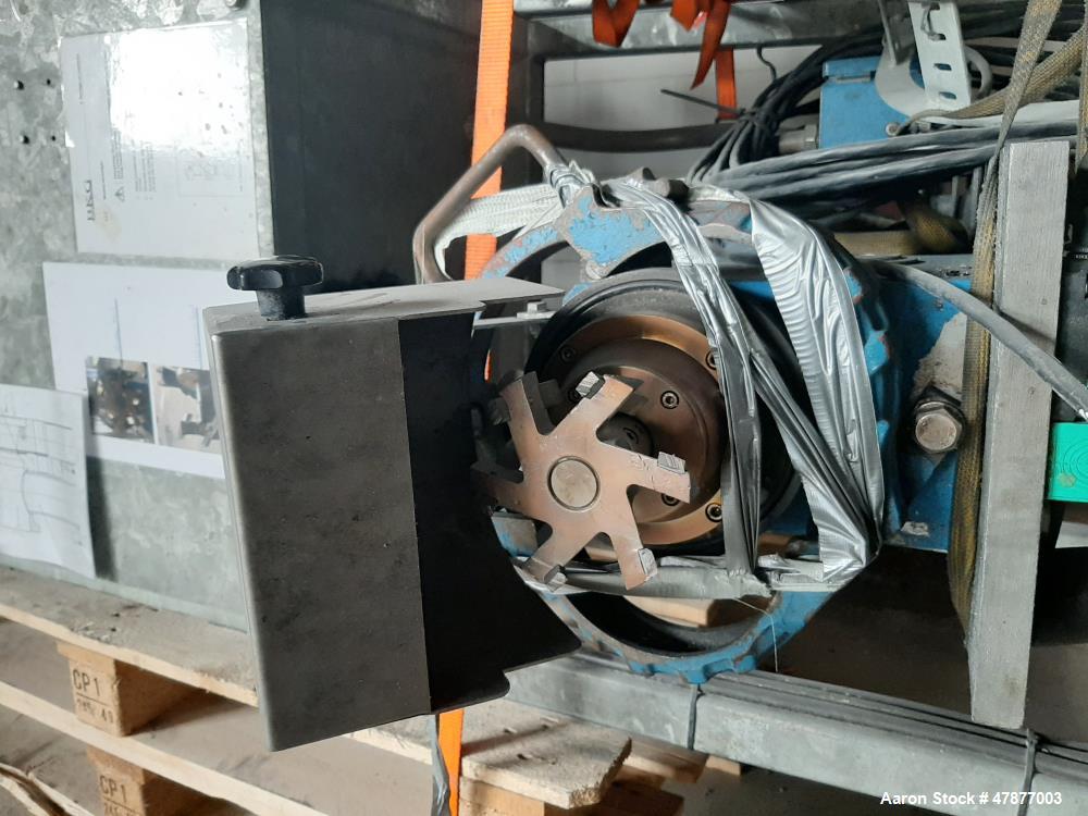 Used Coperion Werner & Pfleiderer Twin Screw Extruder, Type ZSK58 Mega Compound
