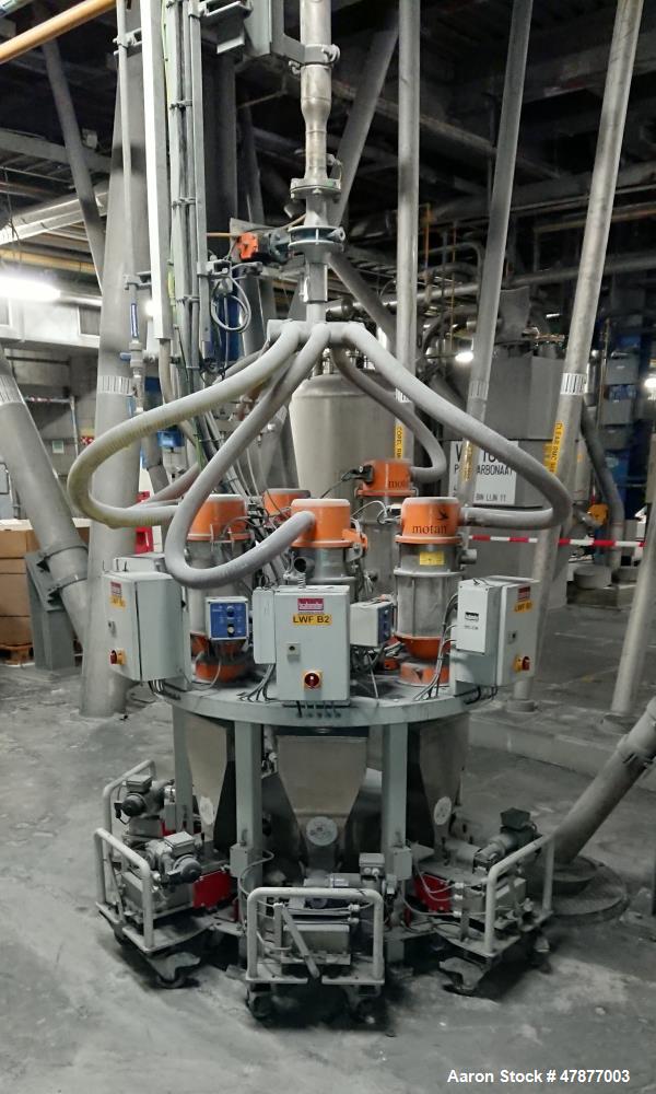 Used Coperion Werner & Pfleiderer Twin Screw Extruder, Type ZSK58 Mega Compound