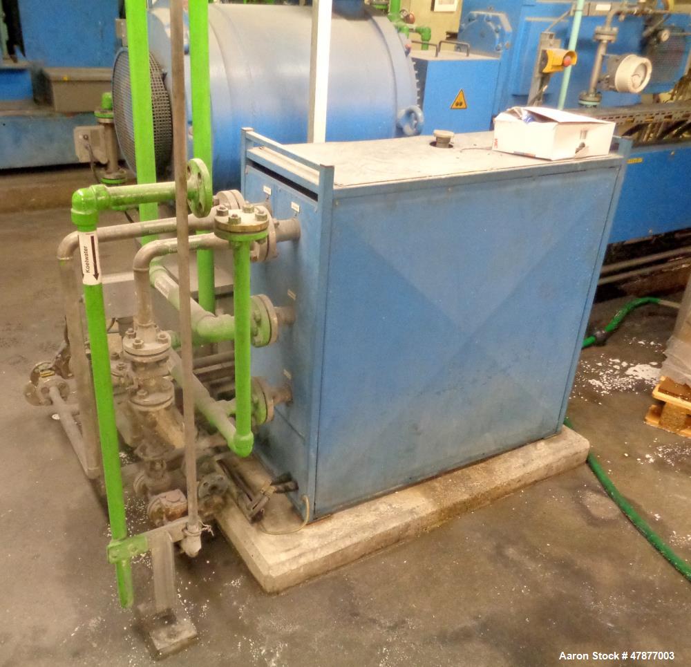 Used Coperion Werner & Pfleiderer Twin Screw Extruder, Type ZSK58 Mega Compound