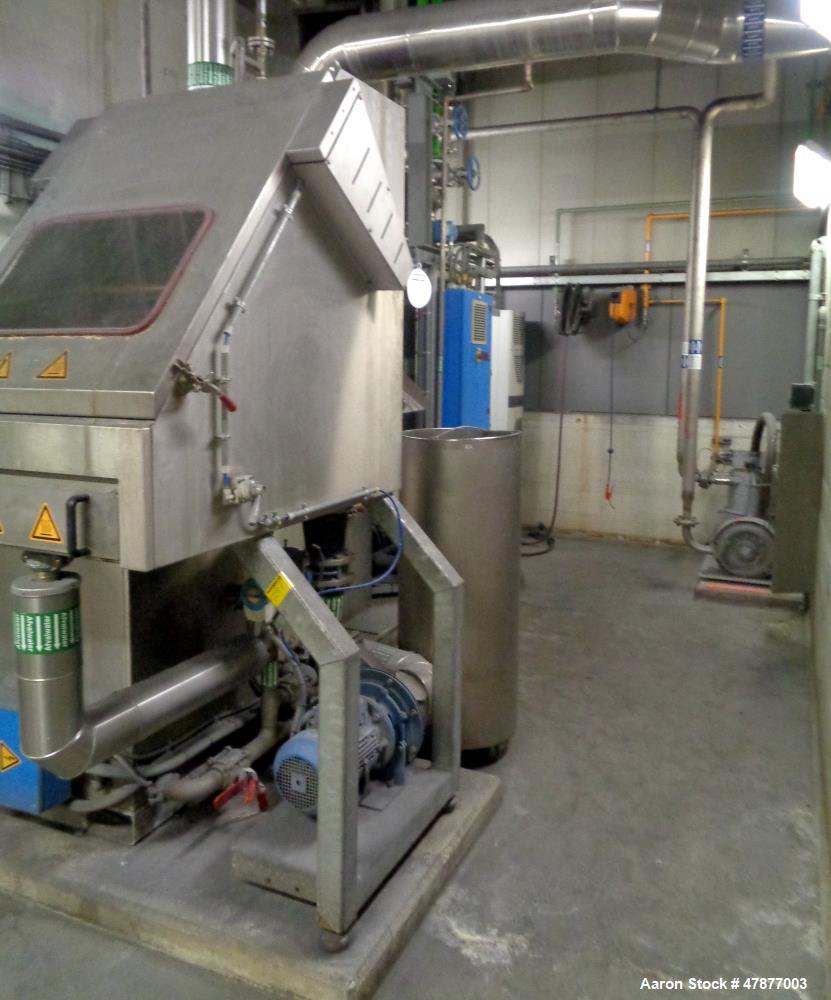 Used- Coperion Werner & Pfleiderer Twin Screw Extruder, Type ZSK58 Mega Compound