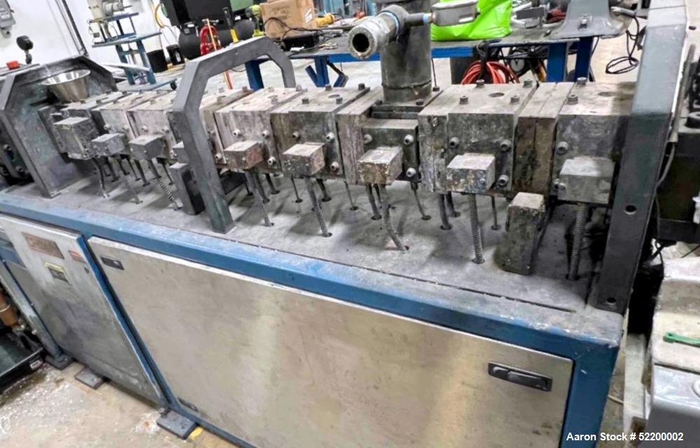 Used Crown 40mm Co-Rotating Twin Screw Extruder