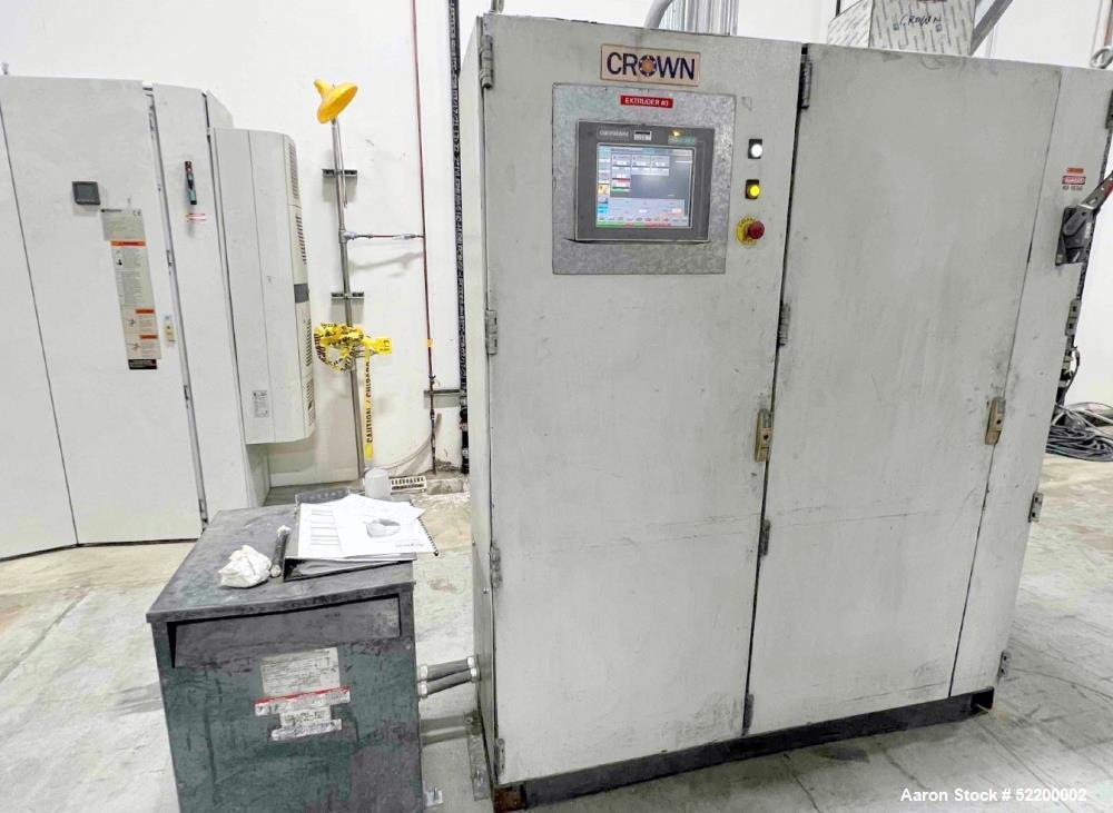 Used Crown 40mm Co-Rotating Twin Screw Extruder