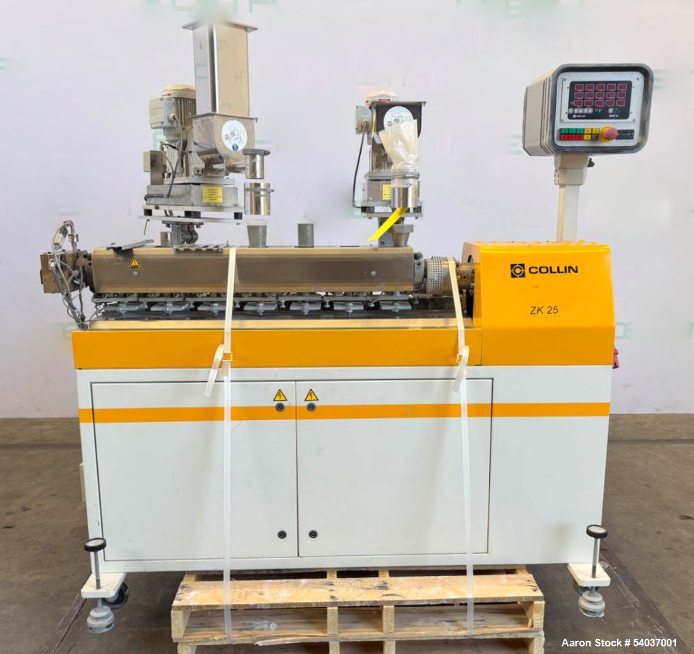 Used Dr. Collin ZK25×24/42D Twin-Screw Extruder for Sale