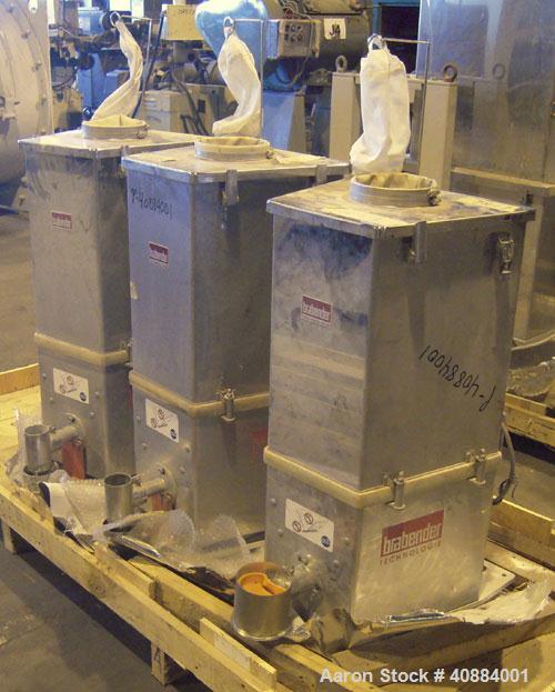 Used Entek 73 mm Co-Rotating Twin Screw Extruder, Model E-MAX 73MM 48L/D, 48 to 1 L/D ratio. (11) Barrel sections electrically heated, water cooled with system including pump, heat exchanger, and hol...