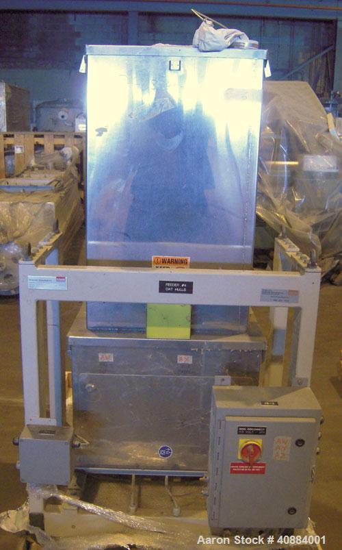 Used Entek 73 mm Co-Rotating Twin Screw Extruder, Model E-MAX 73MM 48L/D, 48 to 1 L/D ratio. (11) Barrel sections electrically heated, water cooled with system including pump, heat exchanger, and hol...