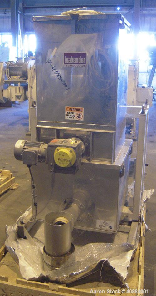 Used Entek 73 mm Co-Rotating Twin Screw Extruder, Model E-MAX 73MM 48L/D, 48 to 1 L/D ratio. (11) Barrel sections electrically heated, water cooled with system including pump, heat exchanger, and hol...