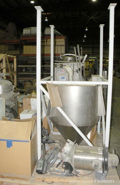 Used Entek 73 mm Co-Rotating Twin Screw Extruder, Model E-MAX 73MM 48L/D, 48 to 1 L/D ratio. (11) Barrel sections electrically heated, water cooled with system including pump, heat exchanger, and hol...